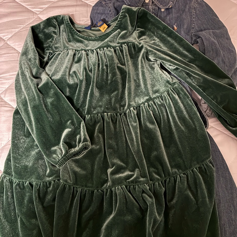 Polo by Ralph Lauren Green Velvet Top